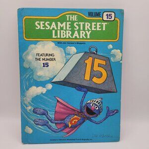 The Sesame Street Library With Jim Hendon's Muppets Vol. 15 - 1979 Hardcover
